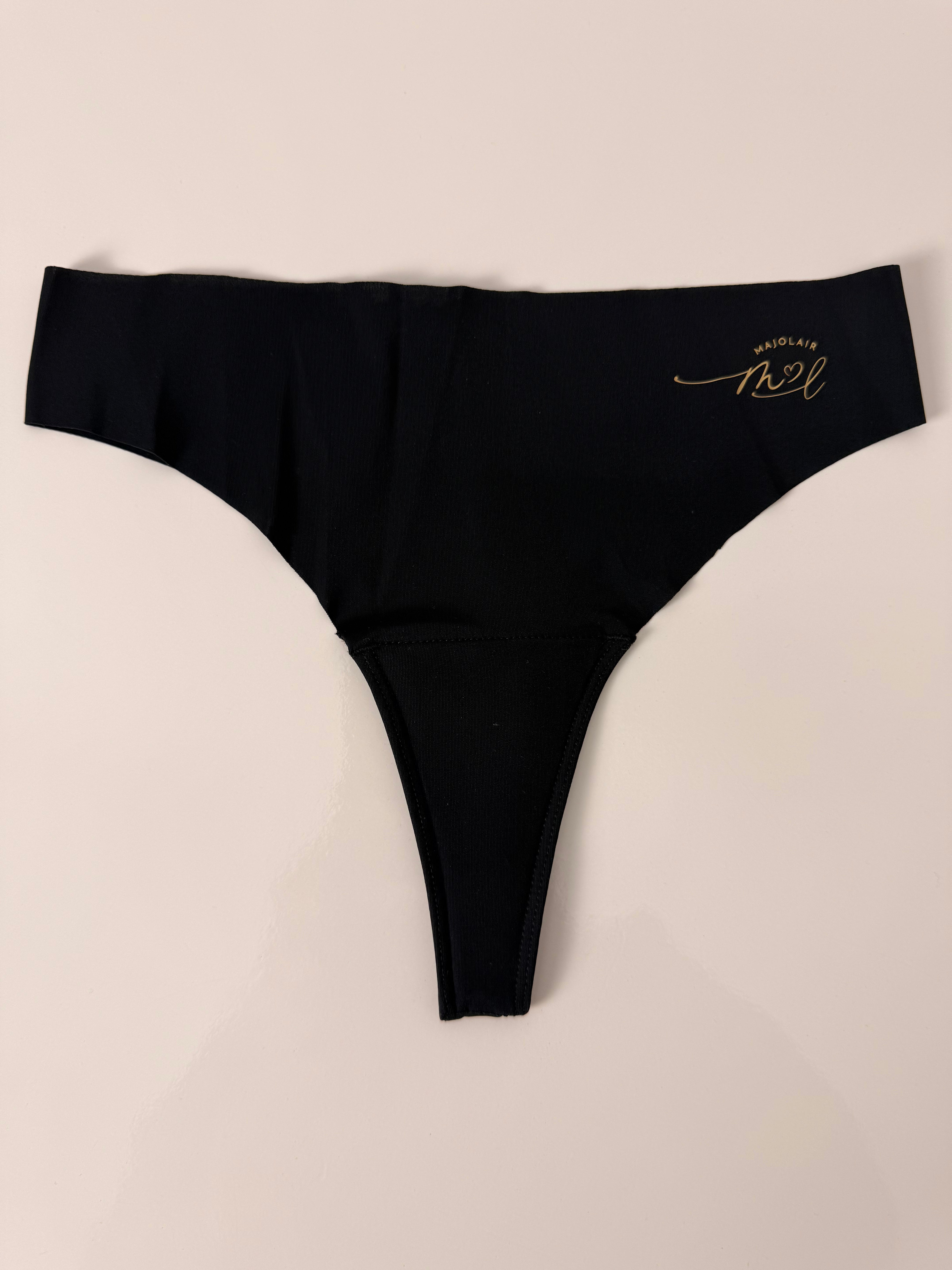 Aura - Seamless Camel Toe Tanga (3er-Set)